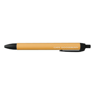 Caneta Preta Nome amarelo de Cape Gooseberry