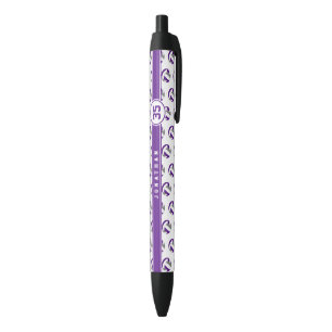 Caneta Preta nome do jogador de vôlei roxo cinza número da cami