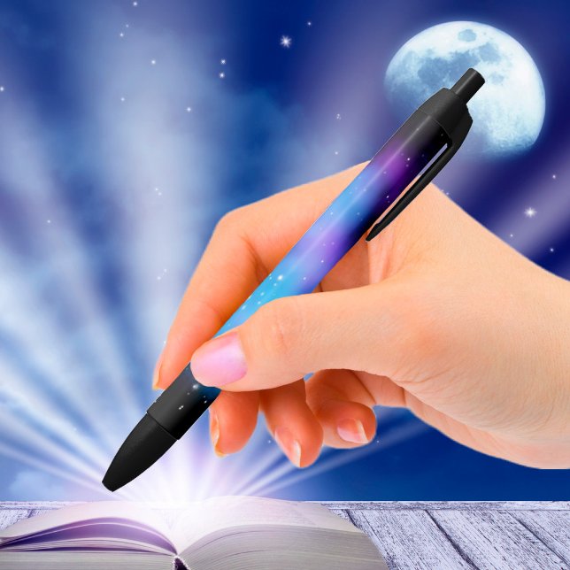 Caneta Preta Nuvens do Espaço de Terra Galáxica (Criador carregado)