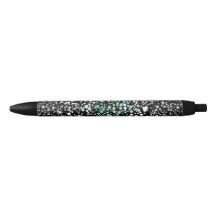 Caneta Preta Orgulho Paragênero Mod Retro Excêntrico Boho