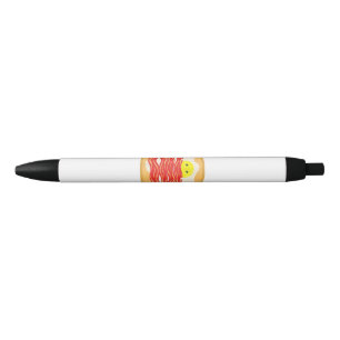 Caneta Preta Ovo Engraçado Numa Camiseta De Casca De Banho - Br