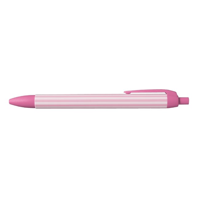 Caneta Preta Padrão contínuo de listras rosa (parte de cima)
