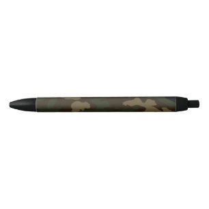 Caneta Preta padrão militar de camuflagem uniforme do exército
