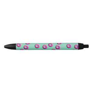 Caneta Preta Padrão perfeito das Rosquinhas Pinky + suas ideias