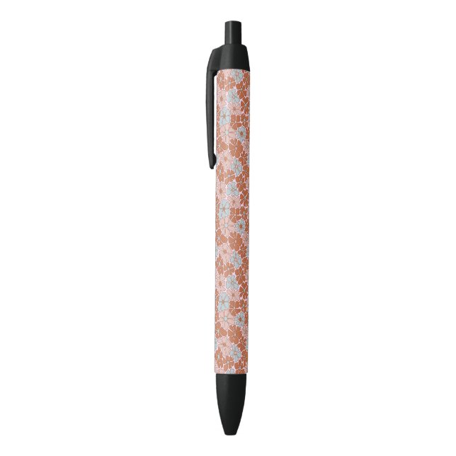 Caneta Preta Padrão sem costura retrorreflector (Topo (Vertical))
