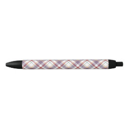 Caneta Preta Padrão Xadrez Clássico
