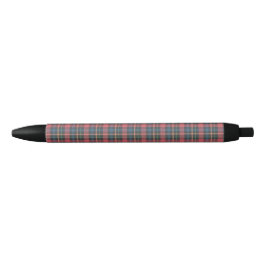 Caneta Preta Padrão Xadrez Clássico