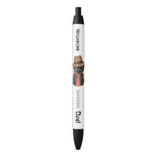 Caneta Preta Pai Affenpinscher