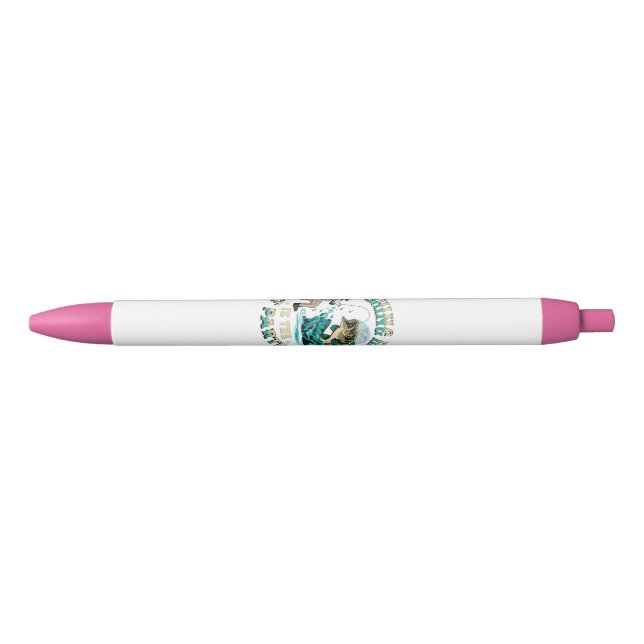 Caneta Preta Pai Pescador É O Melhor Parceiro (Frente)