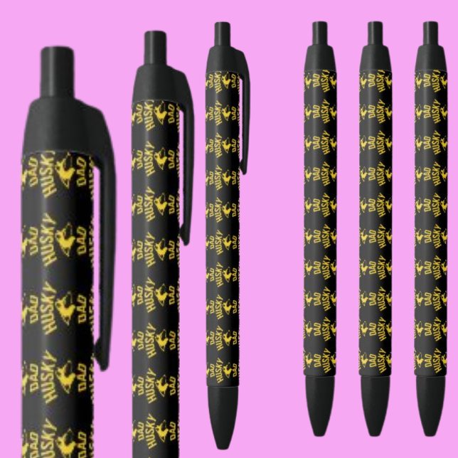 Caneta Preta Pai rouco, Pai Cachorro (Criador carregado)