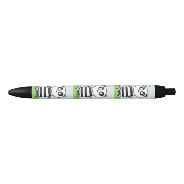 Caneta Preta Panda Kids (Frente)