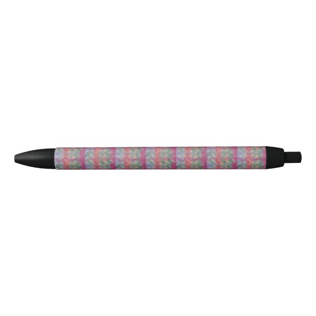Caneta Preta Pastel Abstrato Art (Frente)
