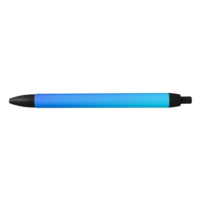 Caneta Preta Pastel abstrato de cor azul-ópera ombre (Frente)