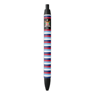Caneta Preta Patriótico de Bandeira de Fiji