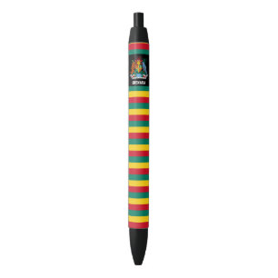 Caneta Preta Patriótico de Bandeira de Granada