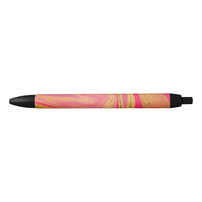 Caneta Preta pattern abstract marbled (Frente)