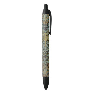 Caneta Preta Peacock e Dragon (por William Morris)