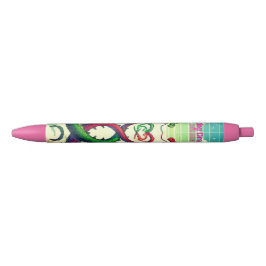 Caneta Preta pen dancing dragons cc