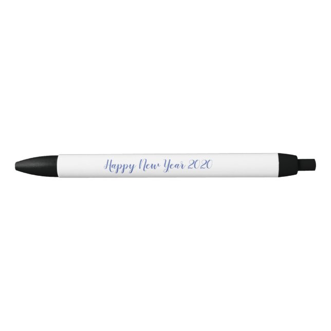 Caneta Preta Pen Happy New Year 2020 (Frente)