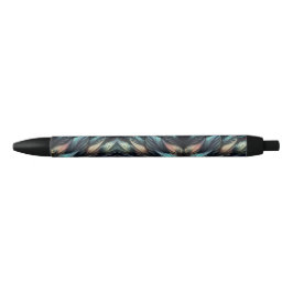 Caneta Preta Penas Mitológicas