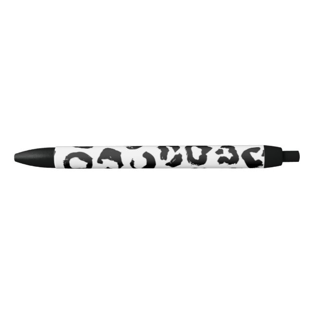 Caneta Preta Personalisierter Stift Leomuster Kugelschreiber (Frente)