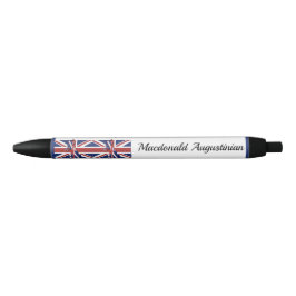 Caneta preta personalizada | UNION JACK | BANDEIRA
