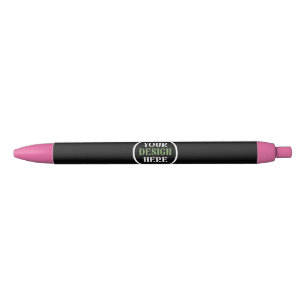 Caneta Preta personalizado, único, elegante e minimalista hersh