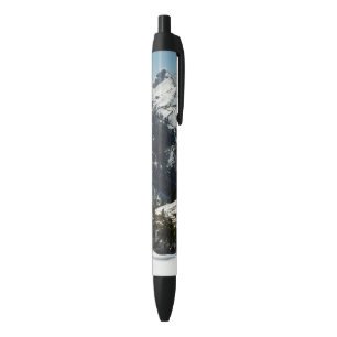 Caneta Preta Picos de neve da Grande Montanha Teton II Foto