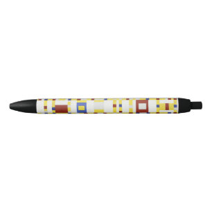 Caneta Preta Piet Mondrian Broadway Boogie Woogie Arte Abstrata