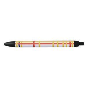 Caneta Preta Piet Mondrian Nova York I Arte Abstrata