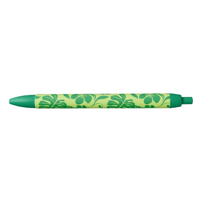 CANETA PRETA PINK BIKINI (VERDES) (Frente)
