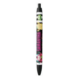 Caneta Preta Pink FUN Monsters kids Party