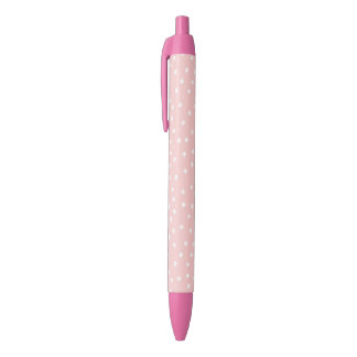 Caneta Preta Pink Star