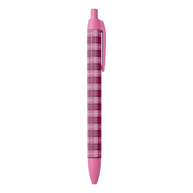 Caneta Preta Pixel Plaid_Magenta-Black (parte de inferior (Vertical))