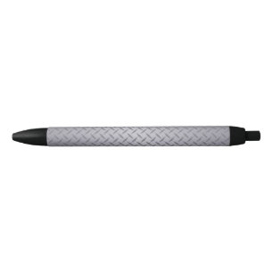Caneta Preta Placa de Diamante de Cinza de Aço