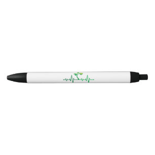 Caneta Preta Planta de batimento cardíaco - Jardinagem Botânica