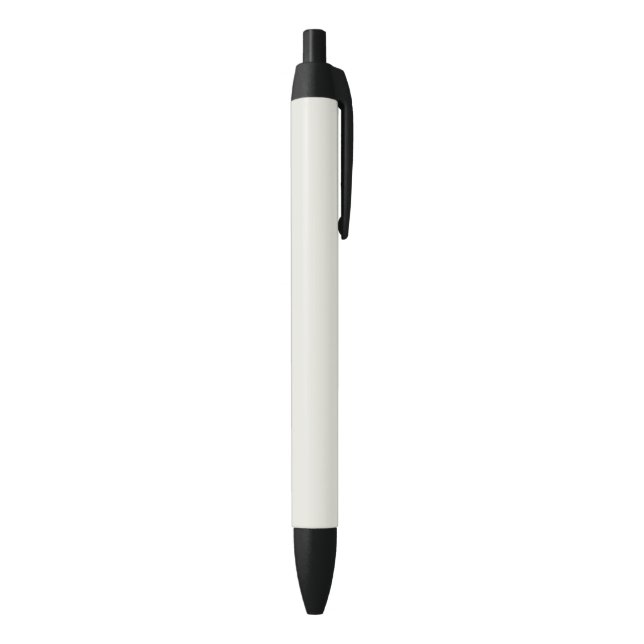 Caneta Preta Pombo Branco Cor Sólida (parte de inferior (Vertical))