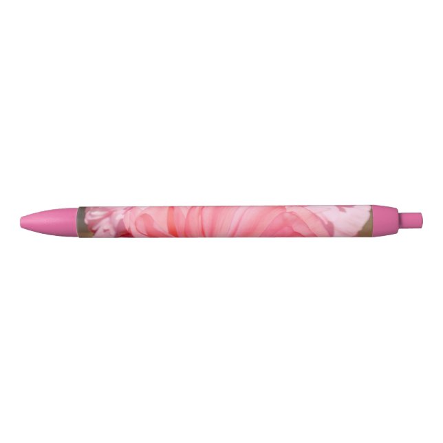 Caneta Preta Pop a Rosa (Frente)