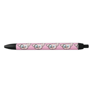 Caneta Preta Porco Goofy sorrindo Thunder_Cove