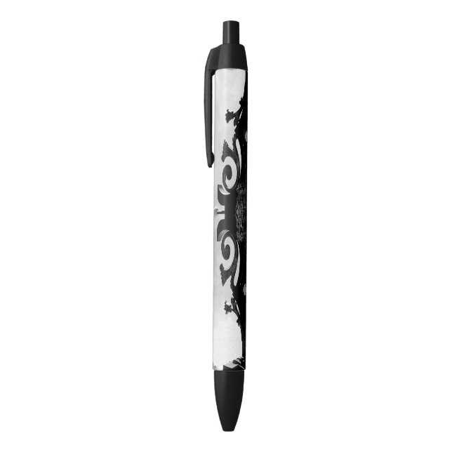 Caneta Preta Porta Romântica (Topo (Vertical))