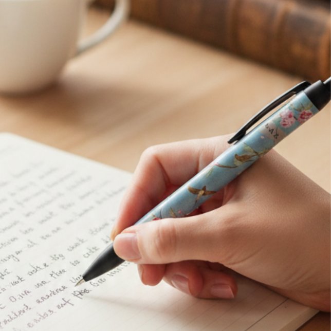 Caneta Preta Powder Blue Chinoiserie Archive Scholar Pen (Criador carregado)