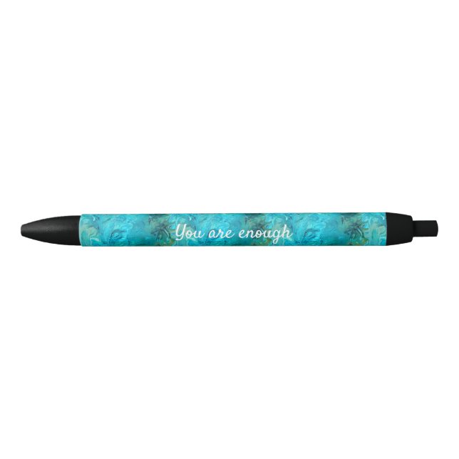 Caneta Preta Presente náutico de design marble de tendência per (Frente)