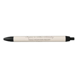 Caneta Preta Presente para Noiva Noivo Convidados Casamento Cor