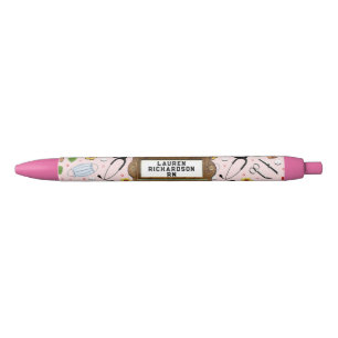 Caneta Preta Presente Personalizado de Enfermeira