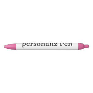 Caneta Preta Projete seu próprio rosa personalizado