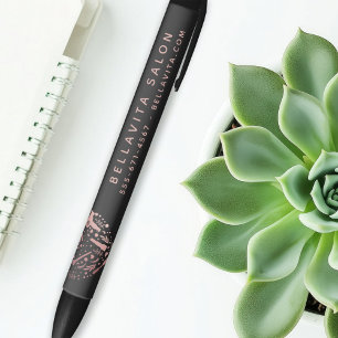 Caneta Preta Promoção de Negócios do Salão do Coração Dourado r