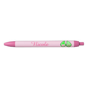 Caneta Preta Pronto para Pop, bebê, Pink Pea Personalizado