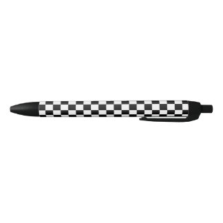Caneta Preta Quadro de Verificação Preto e Branco