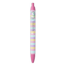 Rainbow stripes Unicorn Stars personalizado Escola