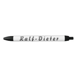 Caneta Preta Ralf-Dieter Kugelschreiber